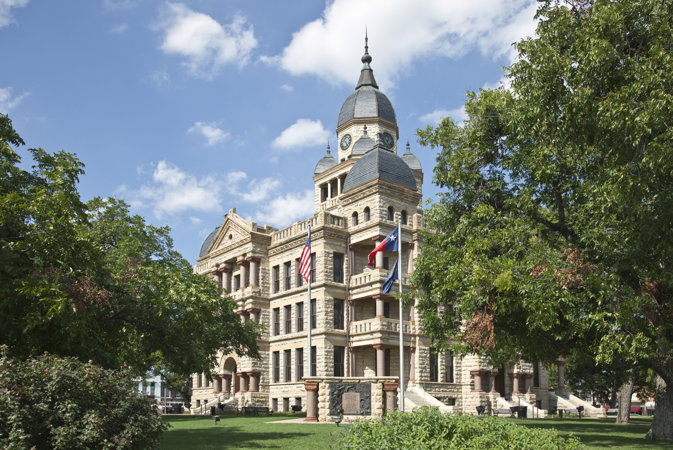 Courthouse of Denton County Texas