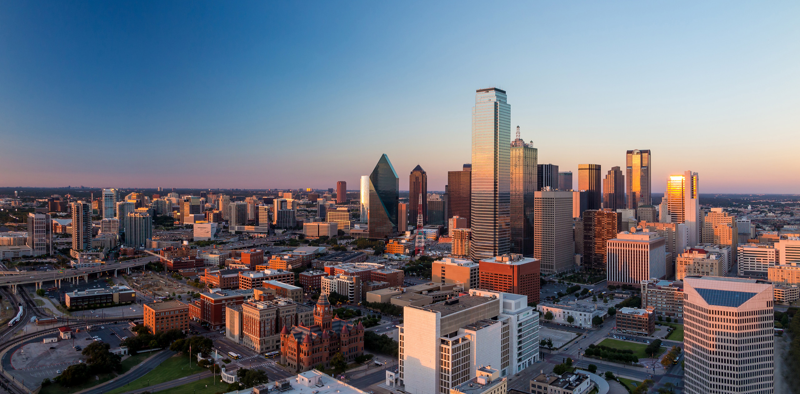 Sunset at Dallas, Texas