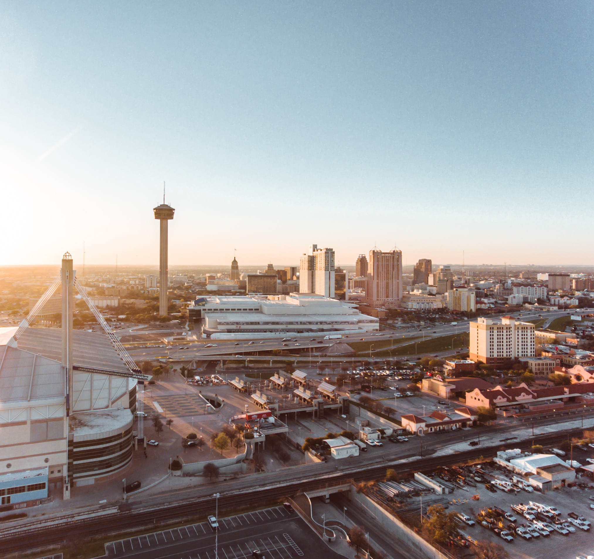 Downtown San Antonio, a business district of San Antonio, Texas