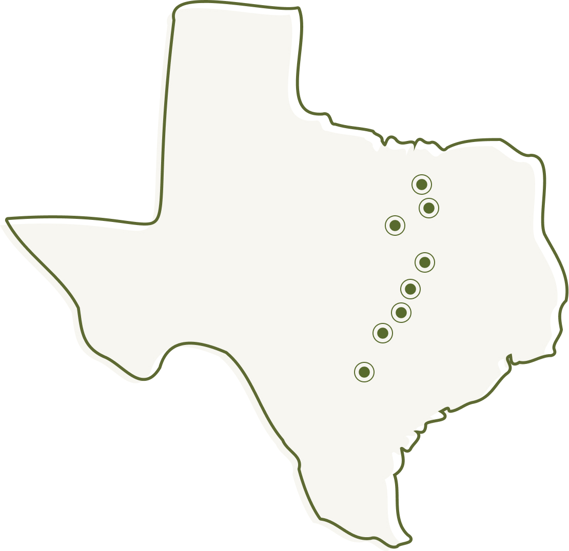Magnolia Realty regional offices in DFW, San Antonio, Temple, Waco, and Austin (Round Rock and Hill Country)